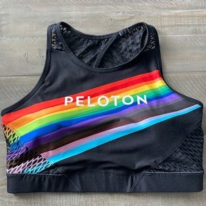 Peloton Pride High Neck Sports Bra